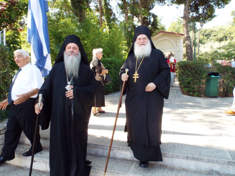 Ο  καθηγούμενος Εφραίμ επισκέφτηκε την Ιερά Μονή Φανερωμένης