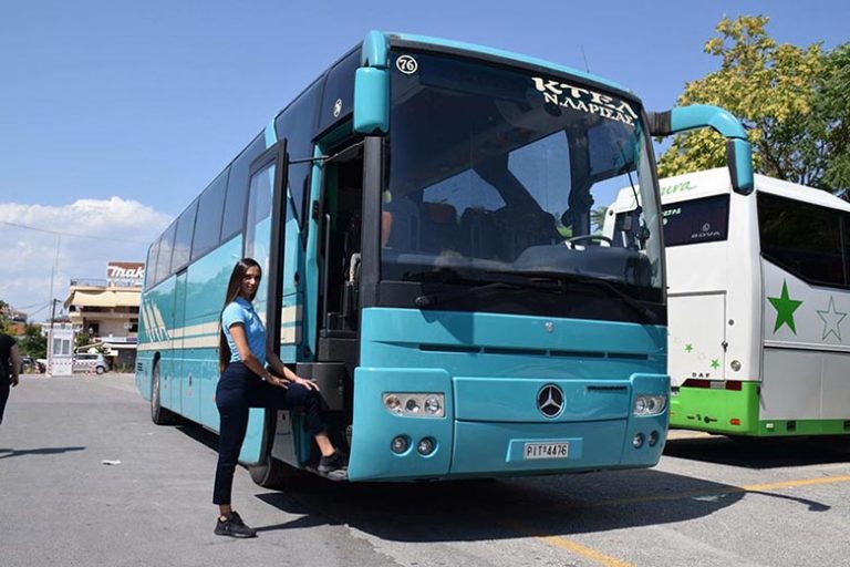 Χρύσα Αργυρούλη: Eπάγγελμα οδηγός λεωφορείου στο υπεραστικό ΚΤΕΛ Λάρισας! ΦΩΤΟ & ΒΙΝΤΕΟ