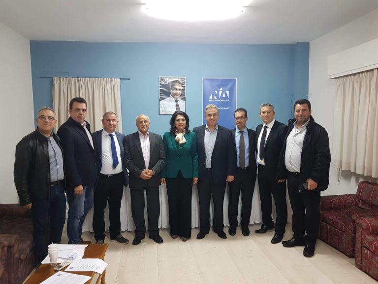 Επίσκεψη υποψήφιας περιφερειάρχη κας Ροδη Κράτσα στο νομό Λευκάδας
