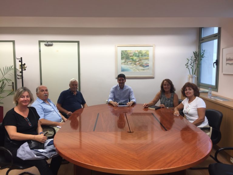 Το Δ.Σ του Ορφέα πραγματοποίησε επίσκεψη γνωριμίας με τον Δήμαρχο Λευκάδας κ. Χαράλαμπο Καλό