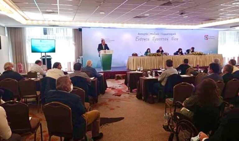 Ομιλία Δημήτρη Κωνσταντόπουλου 3 Οκτωβρίου στη συνεδρίαση της Κεντρικής Πολιτικής Επιτροπής του ΠΑΣΟΚ – Κίνημα Αλλαγής Αθήνα CARAVEL
