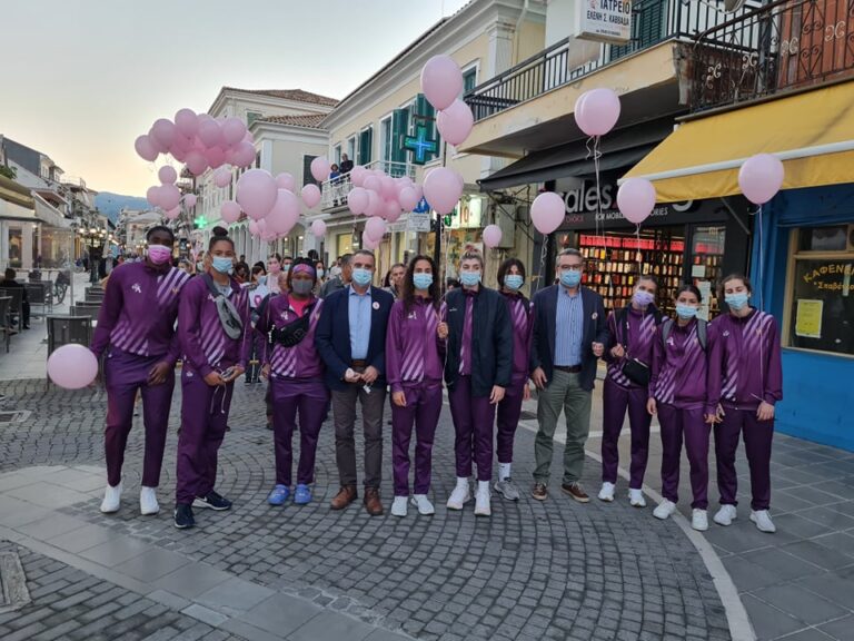 Συνεχίζονται οι δράσεις κατά του καρκίνου του μαστού.