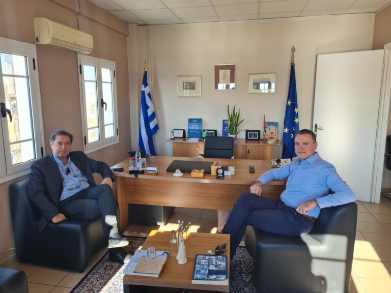 Συνάντηση μεταξύ του Προέδρου Σ. Σκιαδαρέση και του Αντιπεριφερειάρχη Ιονίων Νήσων κ. Γ. Στασινόπουλου