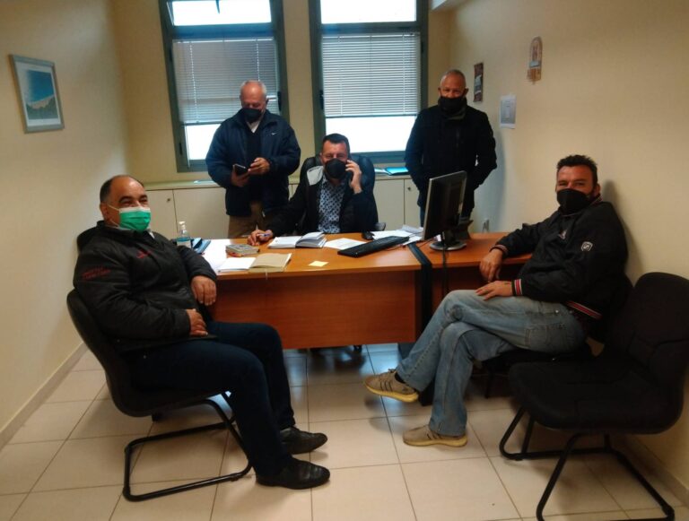 Φωτογραφία ημέρας… Συνάντηση για οριστική λύση των προβλημάτων της ύδρευσης