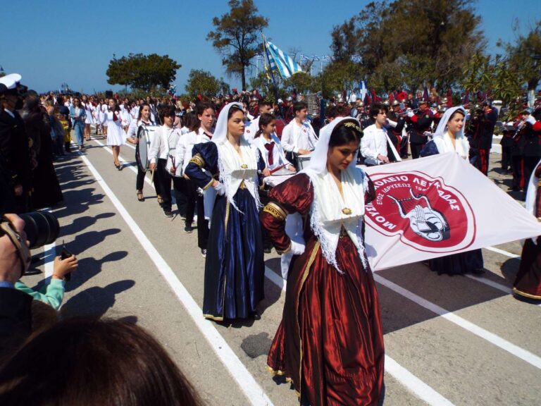 Ο εορτασμός της Εθνικής Επετείου της 25ης Μαρτίου στην πόλη της Λευκάδας