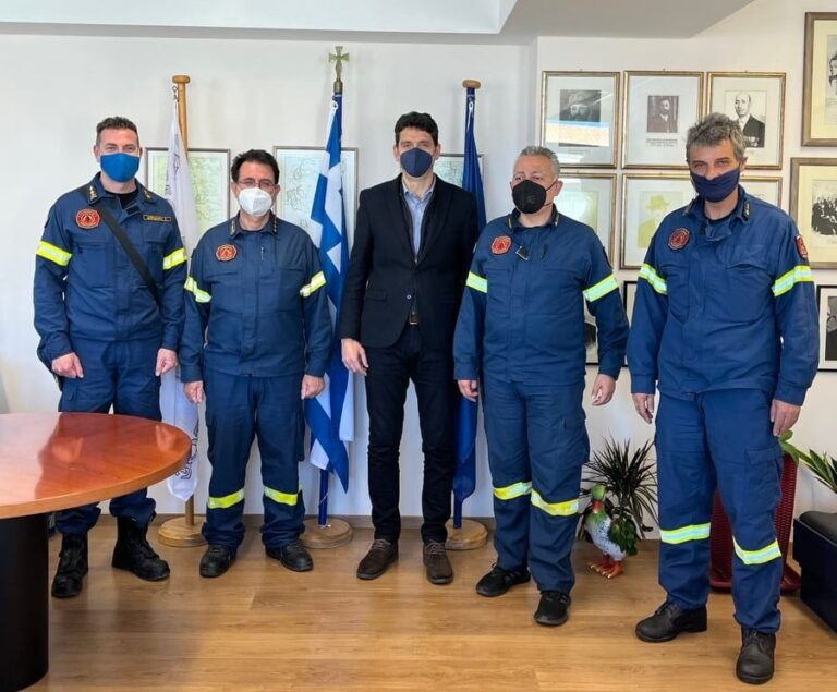 Εθιμοτυπική επίσκεψη νέου Διοικητή ΠΕ.ΠΥ.Δ. Ιονίων Νήσων