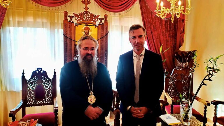 Π.Ε. Λευκάδας: Συνάντηση του Αντιπεριφερειάρχη Λευκάδας με τον Μητροπολίτη Λευκάδας και Ιθάκης κ.κ. Θεόφιλο