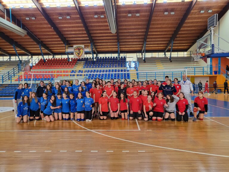 Φιλικός αγώνας τμημάτων Ακαδημιών βόλεϊ Α.Σ. ΕΛΠΙΔΕΣ ΛΕΥΚΑΔΑΣ