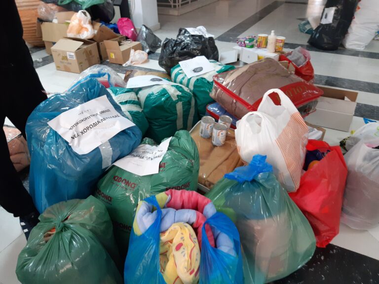   Η Νέα Χορωδία ευχαριστεί για την συγκέντρωση ειδών πρώτης ανάγκης για τους κατοίκους της Τουρκίας και Συρίας που επλήγησαν από τους καταστροφικούς σεισμούς.