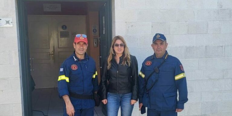 Ο Διοικητής της Π. Υ. Λευκάδας ευχαριστεί