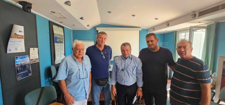 Συνάντηση του υποψήφιου Περιφερειάρχη Θεόδωρου Γαλιατσάτου και υποψηφίων της ΑΝ.Α.Σ.Α. με το παράρτημα Κέρκυρας του ΤΕΕ.