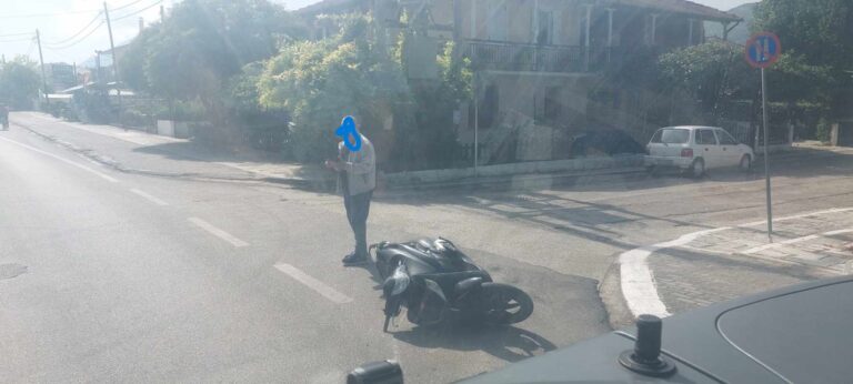 Λευκάδα: Ι.Χ. χτύπησε μηχανή και εγκατέλειψε τον τραυματισμένο οδηγό