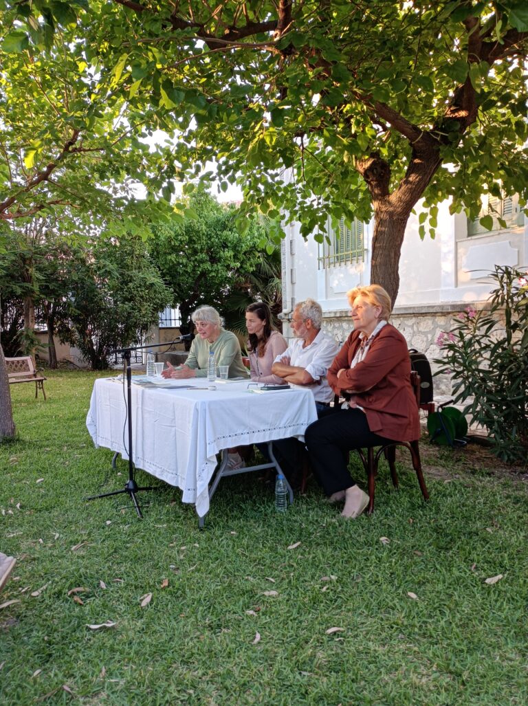 Πραγματοποιήθηκε η παρουσίαση του βιβλίου του Μιχάλη Μακρόπουλου «Μαργαρίτα Ιορδανίδη»