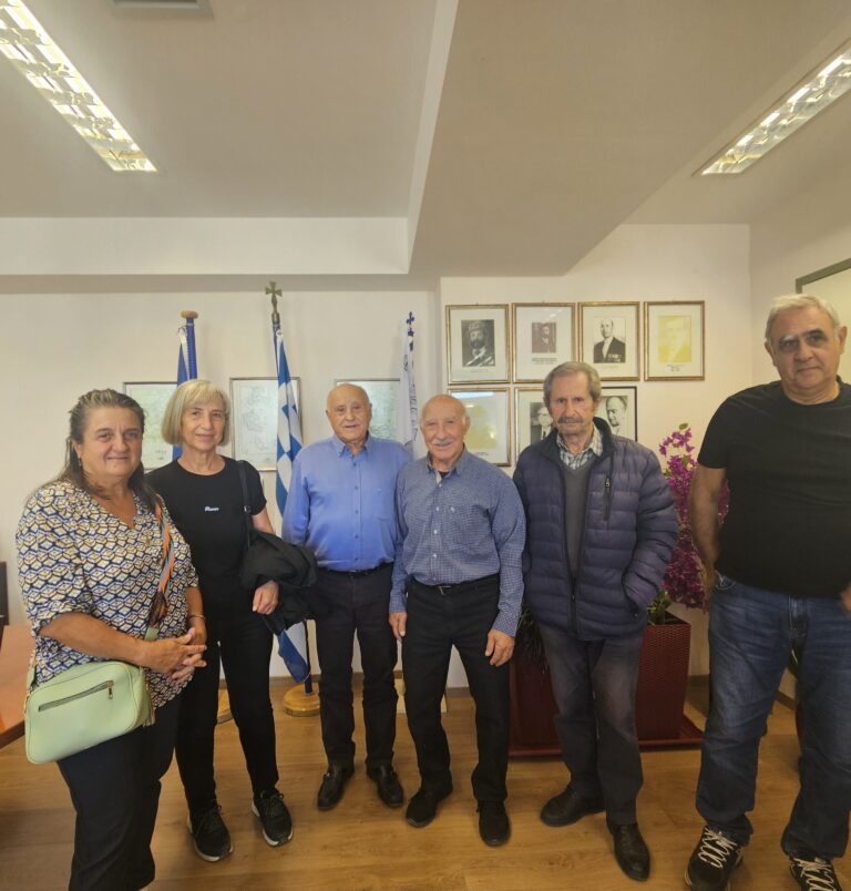 Συνάντηση του Δημάρχου Λευκάδας, Δρ. Ξενοφώντα Βεργίνη με το Σωματείο Συνταξιούχων ΙΚΑ Λευκάδας