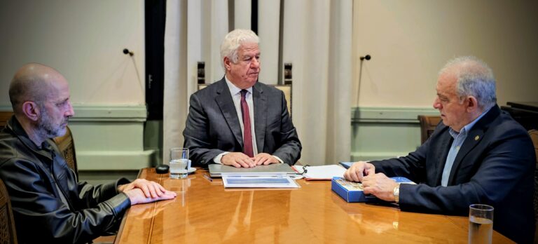 ΣΥΝΑΝΤΗΣΗ ΕΡΓΑΣΙΑΣ ΤΟΥ ΠΕΡΙΦΕΡΕΙΑΡΧΗ Ι.Ν. ΜΕ ΤΟΝ ΠΡΟΕΔΡΟ ΤΟΥ ΟΑΣΠ, ΚΑΘΗΓΗΤΗ ΕΥΘ. ΛΕΚΚΑ