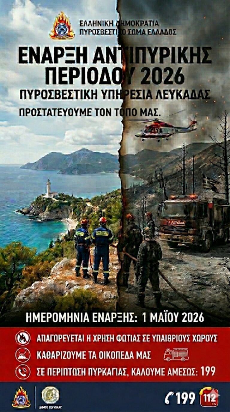 ΕΝΑΡΞΗ ΤΗΣ ΑΝΤΙΠΥΡΙΚΗΣ ΠΕΡΙΟΔΟΥ 2026